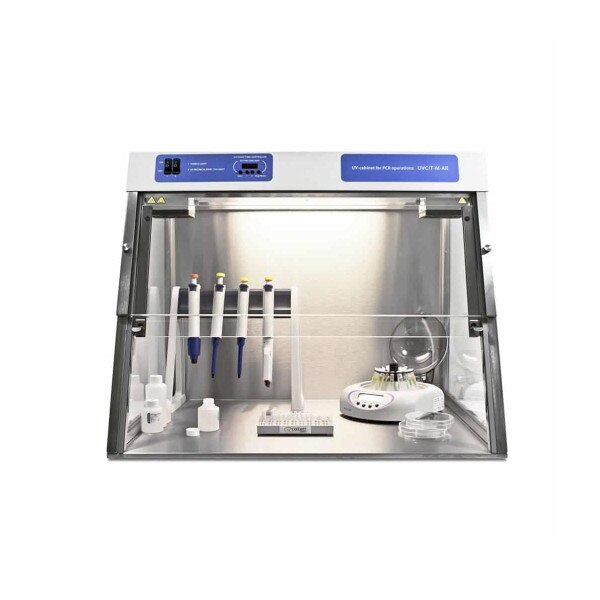 UV cabinet/PCR workstation, steel